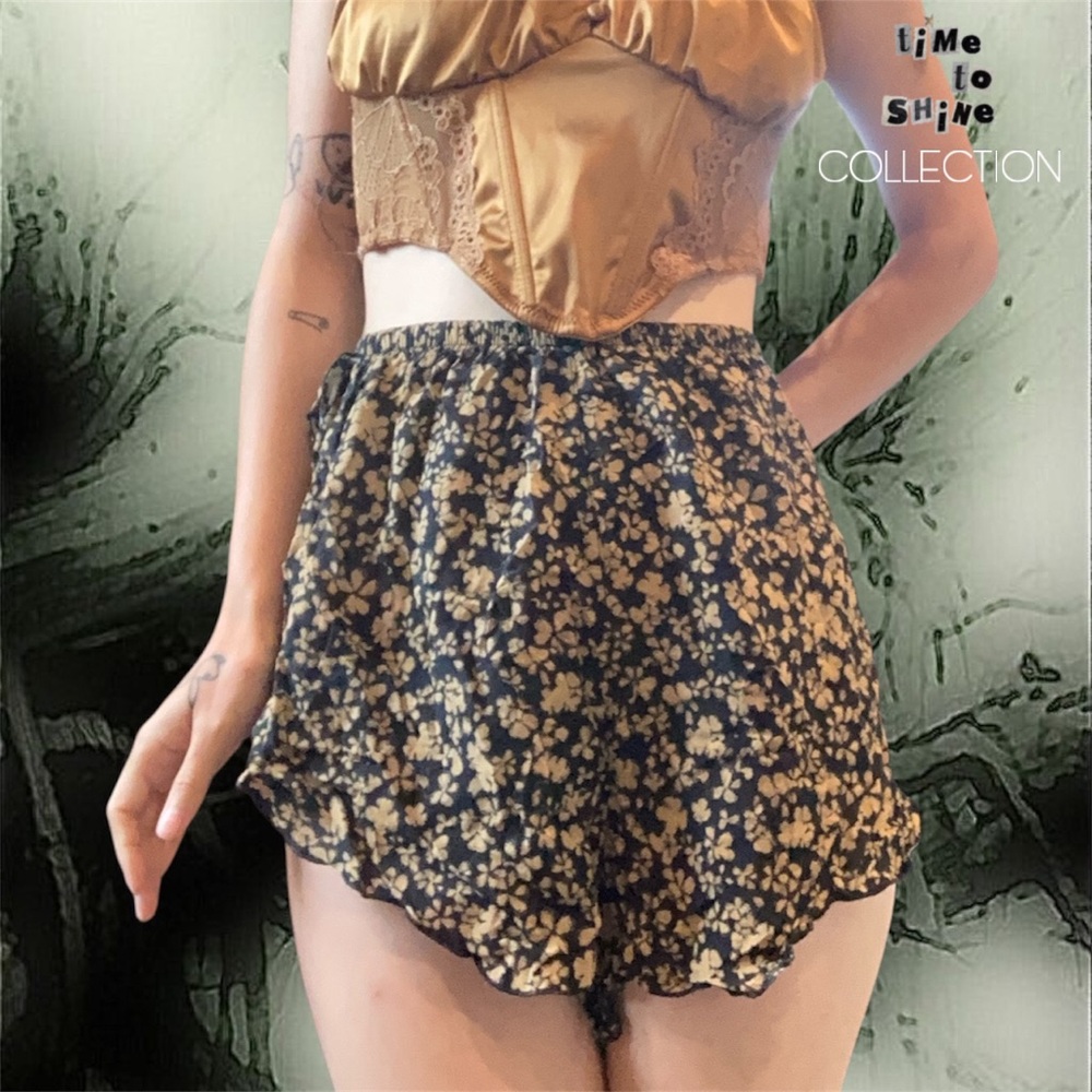 Fairygrunge Intimatly by Free People Snow Angel Micro Shorts in Floral